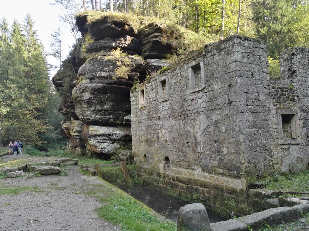 Jetřichovice Pension U Loupezaku酒店 外观 照片